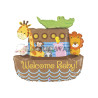 Globo foil arca de Noé welcome baby 94cm
