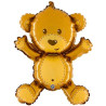 Globo foil osito infantil 48cm I Ducaval I Envíos 24/48 horas