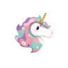 Foil cabeza unicornio hippie | Ducaval | Envías 24/48 horas 