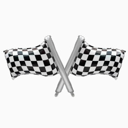 Set globos foil banderas 60x74.5cm | Ducaval | Envías 24/48 horas 