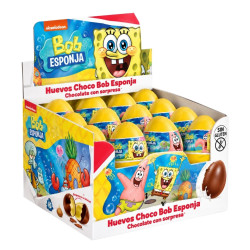 Huevos Choco Bob Esponja | Ducaval | Envías 24/48 horas 