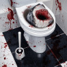 Decoración WC Tiburón Asesino 30x40cm | Ducaval | Envíos 24/48 horas