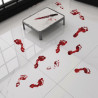 Pisasdas Sangre Pies Adhesivas 2x25x70cm | Ducaval | Envíos 24/48 hor