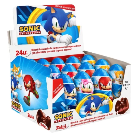  Huevos choco Sonic C24 ud| Ducaval | Envías 24/48 horas 