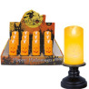 Vela naranja con luz 12.5 cm | Ducaval | Envías 24/48 horas 