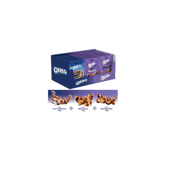 Lote milka oreo munching | Ducaval | Envías 24/48 horas 
