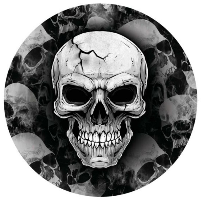 Platos calavera 6u 23cm | Ducaval | Envías 24/48 horas 