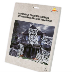 Decoracion tela para telaraña| Ducaval | Envías 24/48 horas 