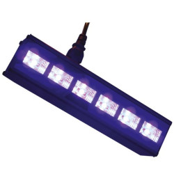 6 leds luz negra uv | Ducaval | Envías 24/48 horas 