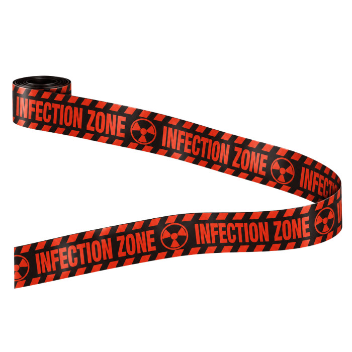Cinta Decorativa Infection Zone De 6m | Ducaval | Envíos 24/48 horas