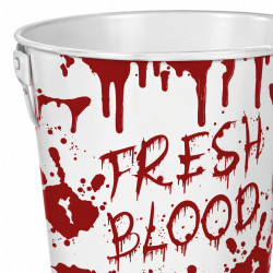 Cubo Metálico Fresh Blood 19x23cm | Ducaval | Envíos 24/48 horas