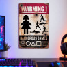 Cartel Gamer Dangerous Games 24x36cm | Ducaval | Envíos 24/48h