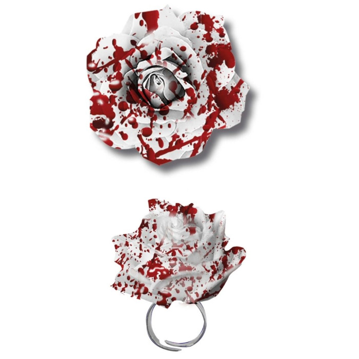 Anillo flor sangrienta | Ducaval | Envías 24/48 horas 