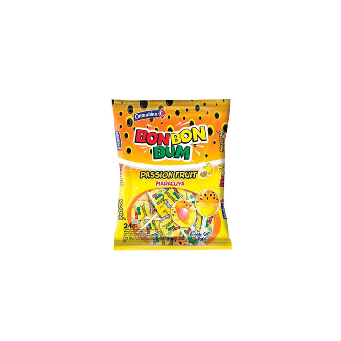 Bon bon bum passion fruit 17gr 24und | Ducaval | Envíos 24/48 horas