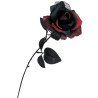 Flor roja y negra 40 cm | Ducaval | Envías 24/48 horas 
