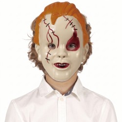 Máscara Infantil De Muñeco Diabólico PVC | Ducaval | Envios en 24/48 