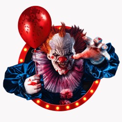 Decoración Adhesiva De Pared Payaso | Ducaval | Envíos 24/48 horas