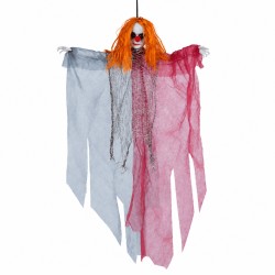 Payaso Colgante Con Nariz Roja 65cm | Ducaval | Envíos 24/48 horas 
