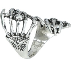 Anillo manos esqueleto metal | Ducaval | Envías 24/48 horas 