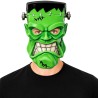 Máscara Monstruo Verde Frank para Halloween | Ducaval | Envías 24/48 