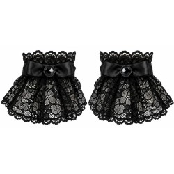 Set Gótico Vampiro 3 Piezas con Cuello, Puños y Anillo | Ducaval | En