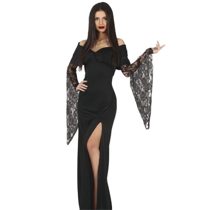 Disfraz de Morticia para adulto | Ducaval | Envías 24/48 horas 