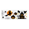 Decoración Adhesiva De Pared Calabazas 70x80cm | Ducaval | Envíos 24/