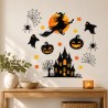 Decoración Adhesiva De Pared Calabazas 70x80cm | Ducaval | Envíos 24/