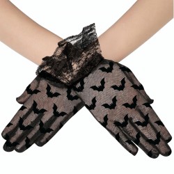 Guantes calado murcielago negro   | Ducaval | Envías 24/48 horas 