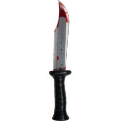 Cuchillo con sangre 34cm | Ducaval | Envías 24/48 horas 