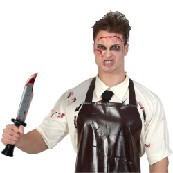 Cuchillo con sangre 34cm | Ducaval | Envías 24/48 horas 