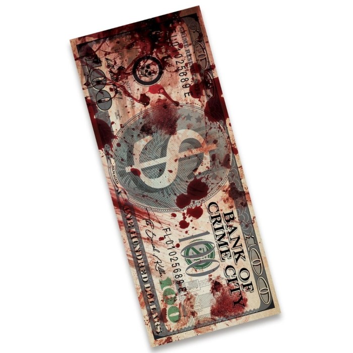 Billetes ensangrentados 75u | Ducaval | Envías 24/48 horas 