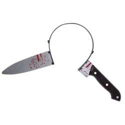 Diadema cuchillo con sangre| Ducaval | Envíos 24/48 horas