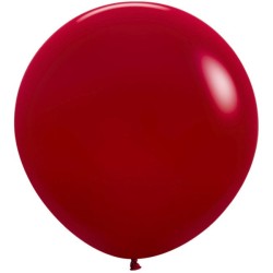 Globo látex fashion rojo 60cm 10 unidades.Ducaval envios 24/48 horas