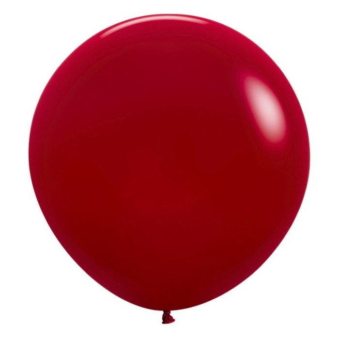 Globo látex fashion rojo 60cm 10 unidades.Ducaval envios 24/48 horas