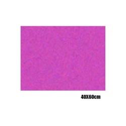 Goma eva 40x60cm purpurina fucsia | Ducaval | Envíos 24/48 horas