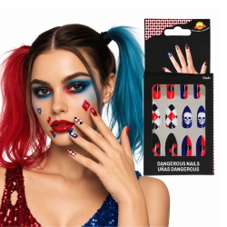 Uñas Postizas Dangerous Con Pegamento 12uds | Ducaval | Envíos 24/48 