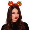 Diadema De Calabazas Con Luz Halloween | Ducaval | Envíos 24/48 horas