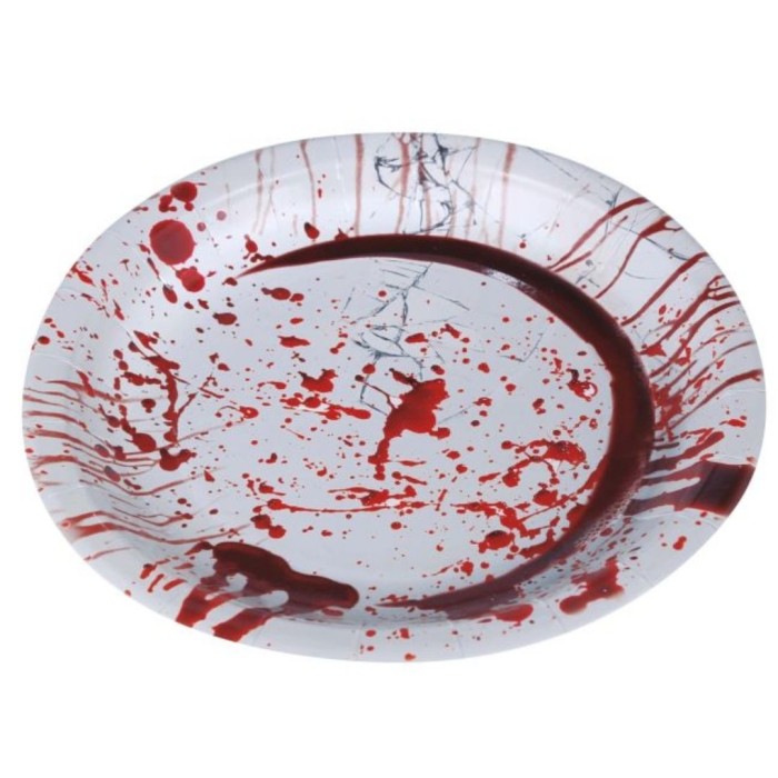 Platos sangre 23cm 8 unidades | Ducaval | Envíos 24/48 horas