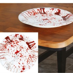Platos sangre 23cm 8 unidades | Ducaval | Envíos 24/48 horas