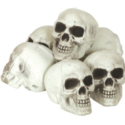Pack 6 calaveras 8 cm | Ducaval | Envías 24/48 horas 