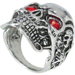 Anillo calavera metal 3cm | Ducaval | Envías 24/48 horas 