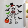 Imanes De Esqueleto Para Nevera Halloween 25x25cm | Ducaval | Envíos 