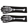 Guantes Largos De Esqueleto De 40cm | Ducaval | Envíos 24/48 horas