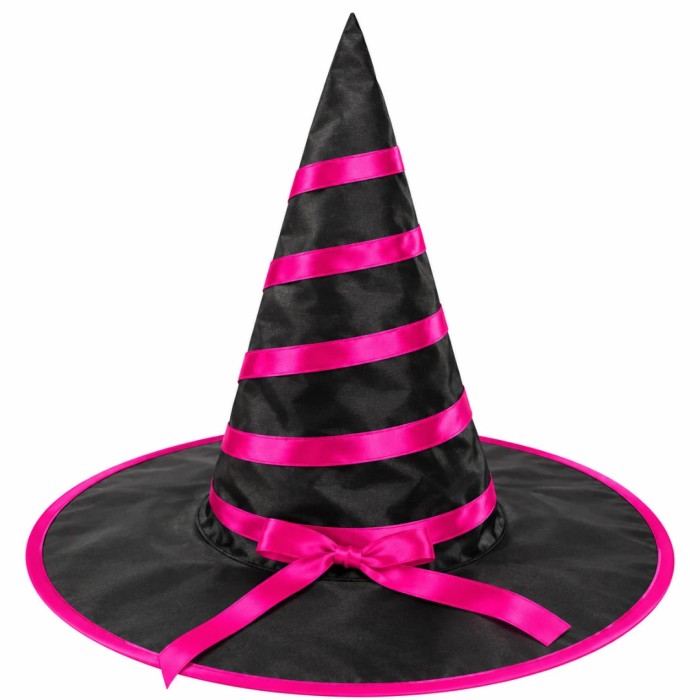 Sombrero de Bruja a Rayas 39 x 35 cm Colores Surtidos | Ducaval | Env