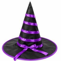 Sombrero de Bruja a Rayas 39 x 35 cm Colores Surtidos | Ducaval | Env