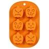 Molde de 6 Galletas de Calabaza Halloween | Ducaval | Envíos 24/48 ho