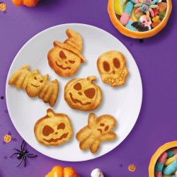 Molde de 6 Galletas Halloween Surtidas| Ducaval | Envíos 24/48 horas 