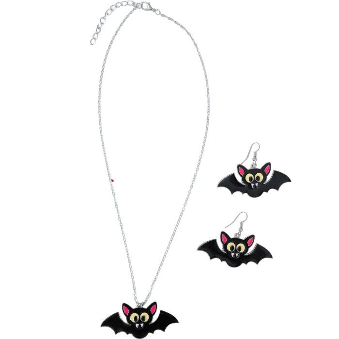 Kit pendientes collar murcielago | Ducaval | Envías 24/48 horas 