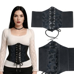 Corset negro adulta| Ducaval | Envías 24/48 horas 